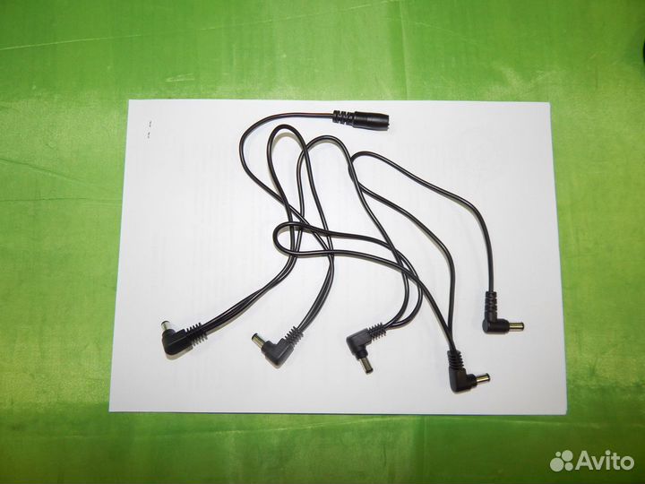 Разветвитель адаптера питания на 4 и 5 и 8педалей