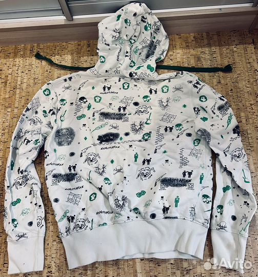 Балахон белый Emocore sXe Mexico&City