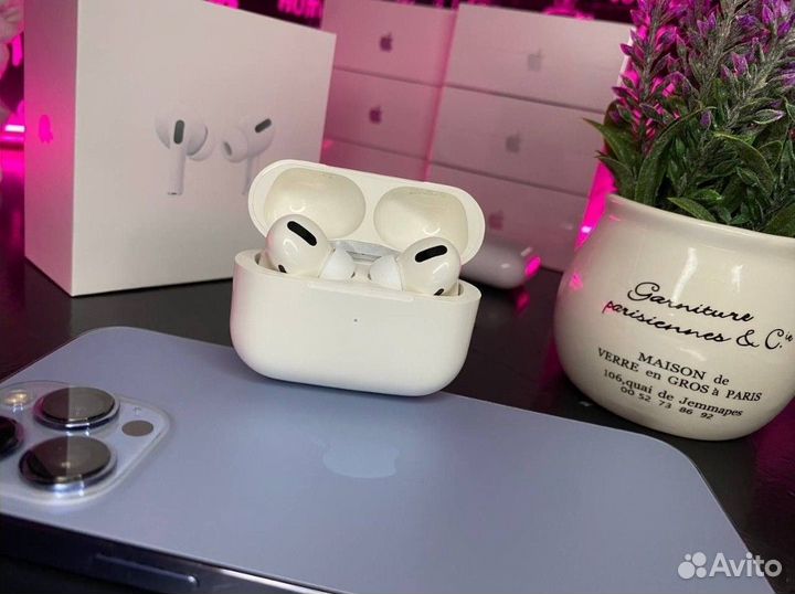 Наушники apple AirPods pro (гарантия + доставка)