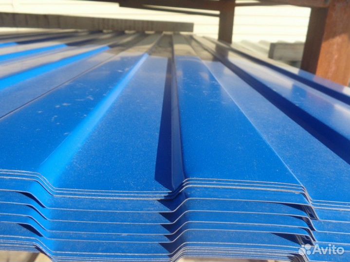 Профнастил С8 синий
