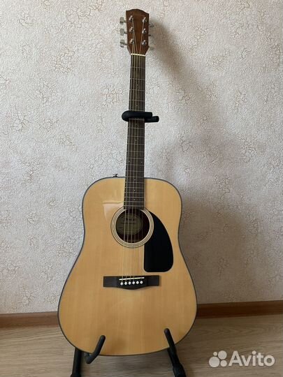 Акустическая гитара fender CD-60 Dread V3 DS/NAT