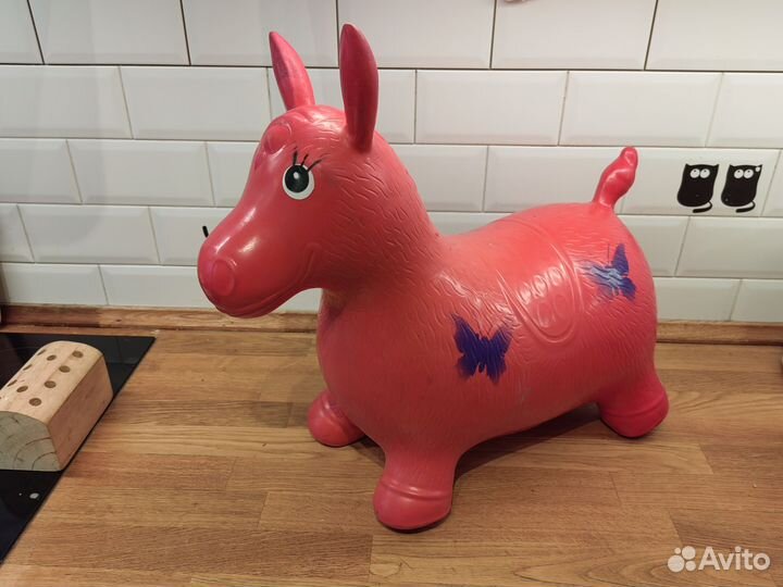 Игрушка прыгун ослик