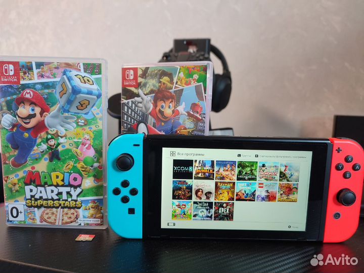 Игровая приставка Nintendo Switch rev.2