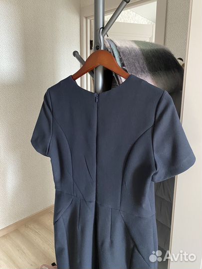 Платье офисное синее madyart 48 размер