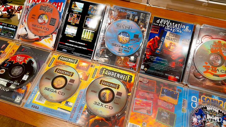 Диски sega CD