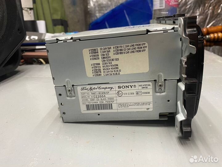 Магнитола sony на ford focus 2 рестайлинг