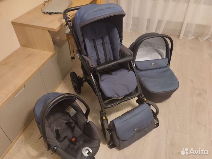 Прогулочная коляска 3 в 1 CAM Dinamico up Smart