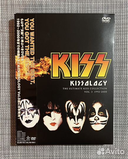 Kiss - Kissology vol.3 1992-2000 Japan 4DVD
