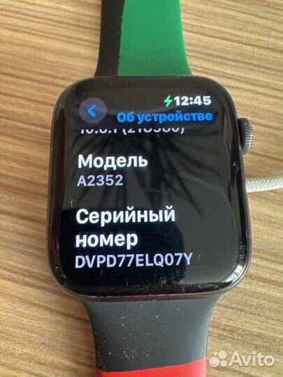 Часы apple watch se 44 mm