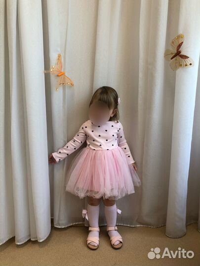 Платье для девочки 80 86 размер