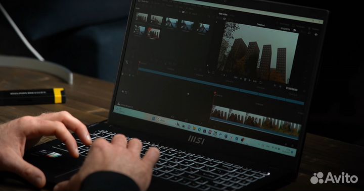 MSI Modern 14 ультрабук 1.3кг 512гб М2 Ryzen 5 12х