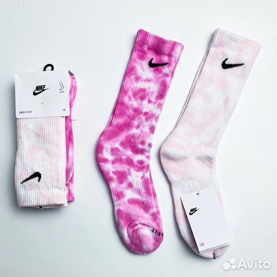 Носки nike тай дай