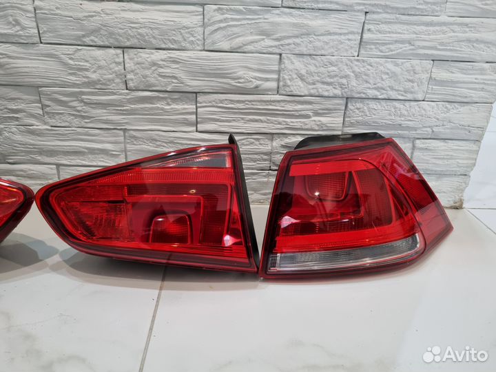 Задние фонари комплект 4 шт. volkswagen golf 7