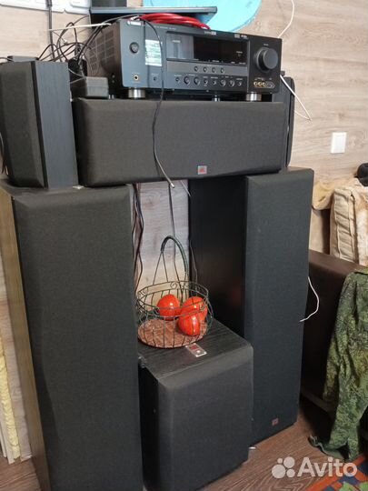 Домашний кинотеатр Yamaha + JBL