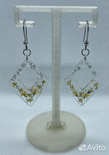 Серьги и кольца бижутерия