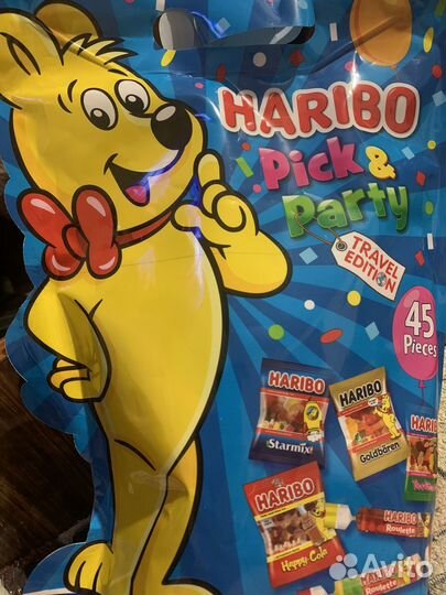 Мармелад Haribo pick&party travel edition 748g