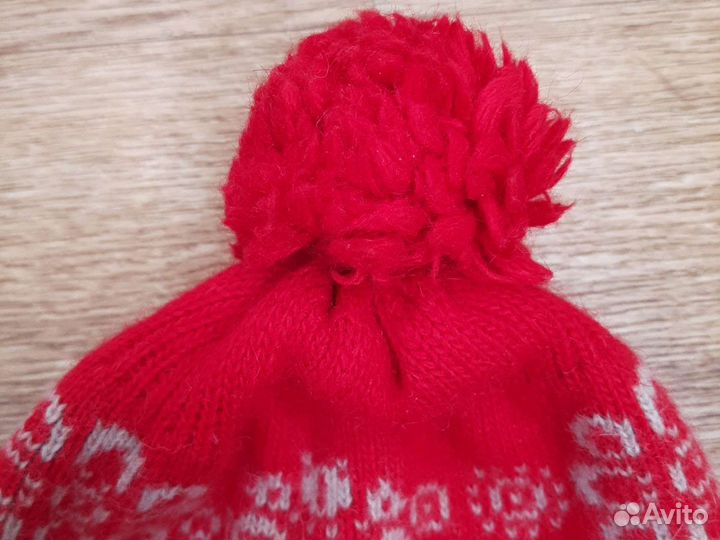 Детская зимняя шапка и снуд на девочку