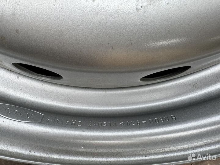 Диск колесный R15 6J x 15H2 4x100 D 60.1 ET 50