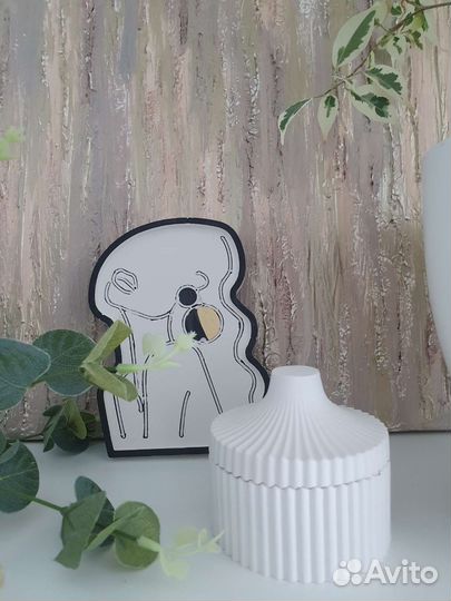 Набор из гипса ручной работы