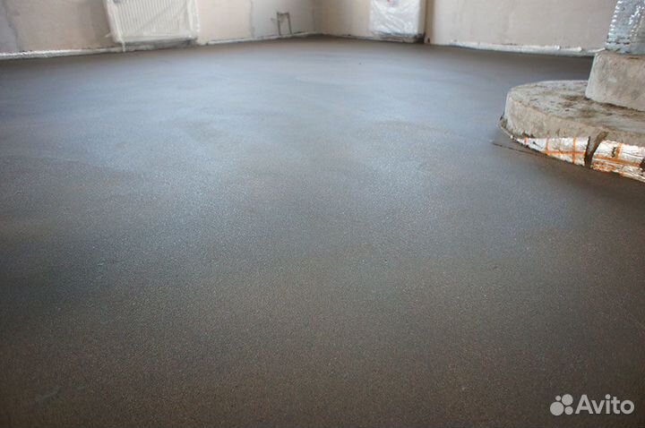 Стяжка пола под ключ