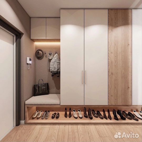 Мебель на заказ: Кухни, Шкафы-купе, стеллажи