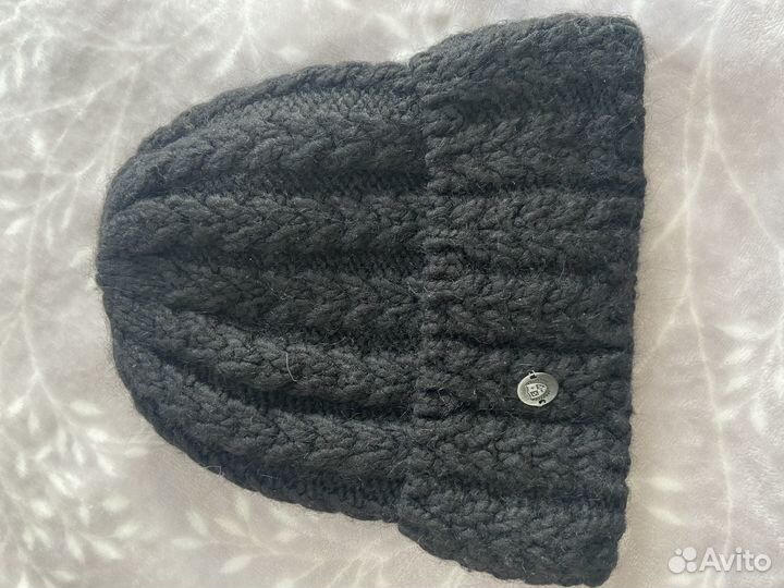 Шапка зимняя женская вязанная
