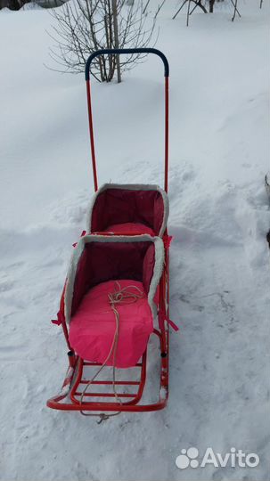 Санки для двойни