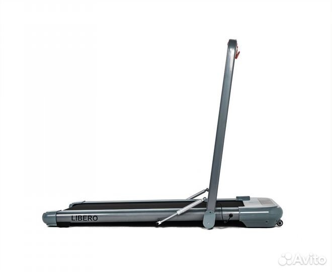 Беговая дорожка DFC Libero Slim, серебристая T100G