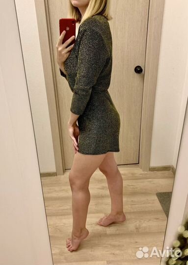 Комбинезон вечерний блестящий женский