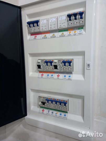 Услуги электрика Монтаж и замена электропроводки