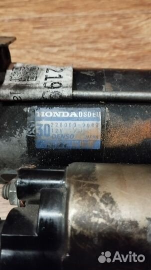 Стартер на Honda civic