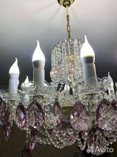 Люстра хрустальная