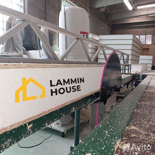 Сип панели 2500*625*224 мм. Домокомплекты