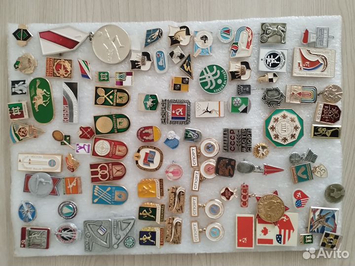 Значки ссср,спорт,олимпиада80