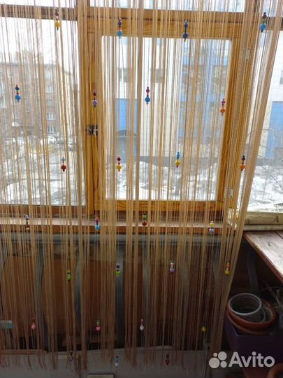 Шторы нитяные кисея