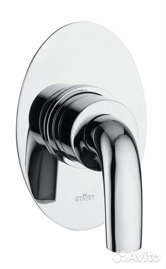 Смеситель для душа Webert Aria, цвет: хром AC06800