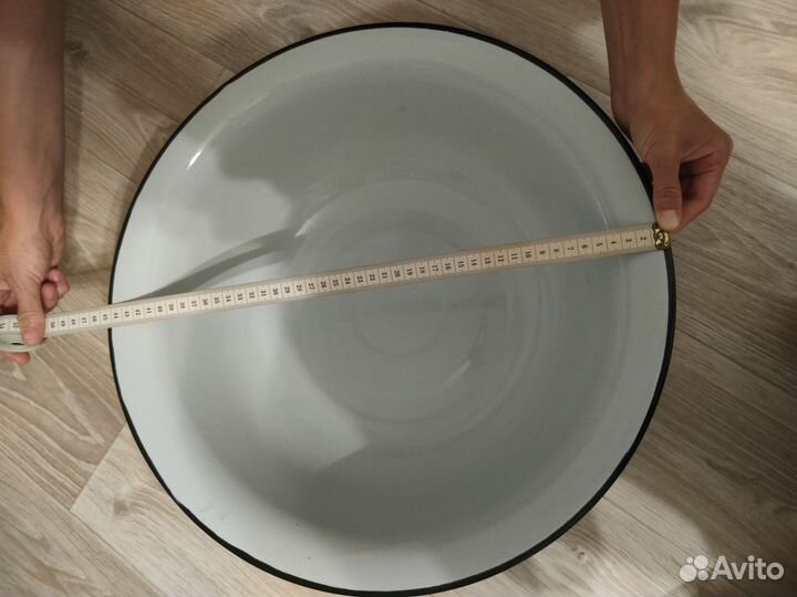 Тазик эмалированный