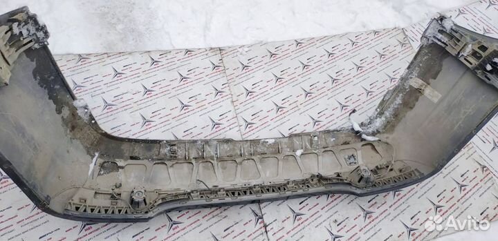 Бампер задний черный W221 Mercedes