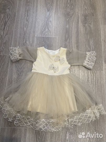 Платье для девочки 86-92