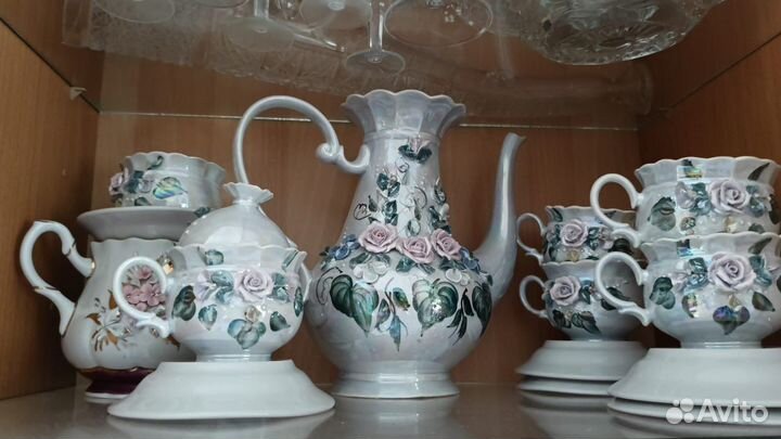 Сервиз кофейный фарфор