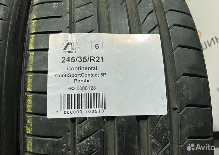Continental ContiSportContact 5P 245/35 R21 94Y