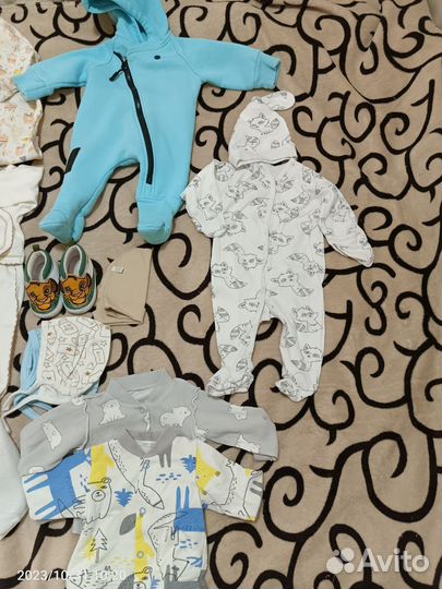 Вещи пакетом для мальчика 64-68
