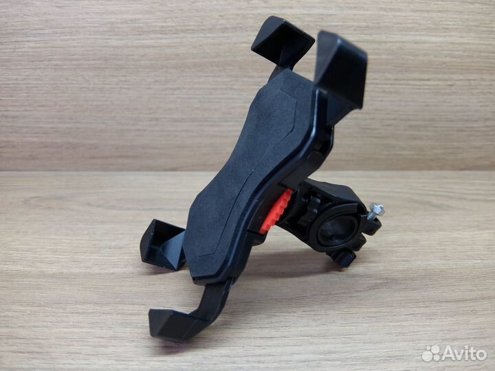 Держатель телефона пластик на pуль регулируемый