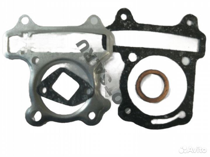 Набор прокладок двигателя 139QMB малый (4 шт) (Рос