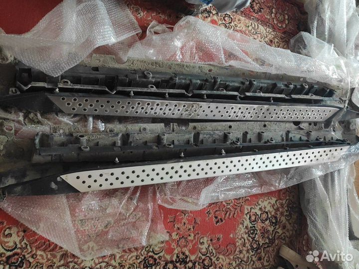 BMW x5 пороги накладки e70