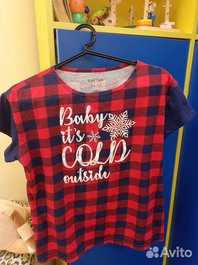 Семейные новогоднии футболки