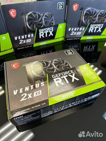 Видеокарта MSI GeForce RTX 3050 ventus 2X XS 8G