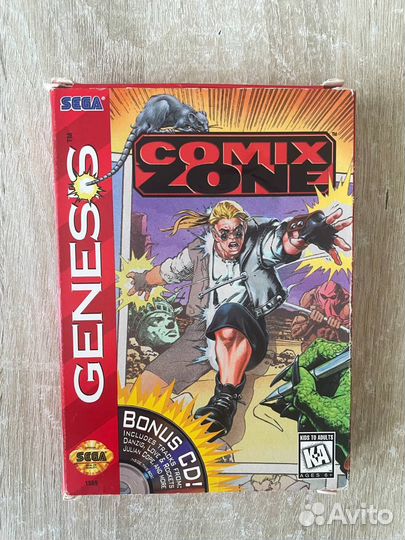 Картриджи Comix Zone и mkiii Ultimate