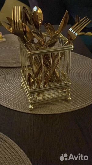 Подставка для ложек и вилок лоток