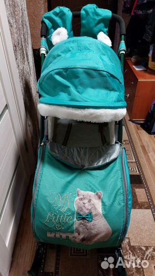 Коляска санки